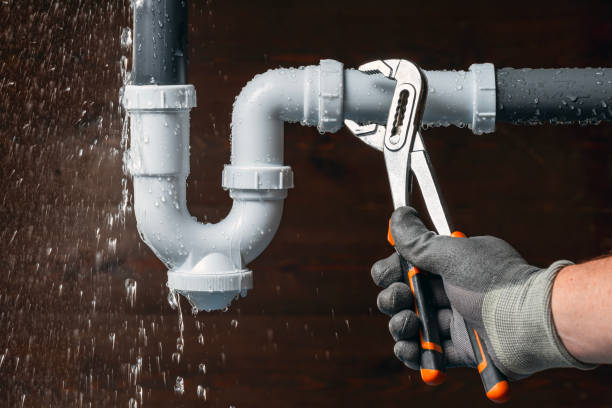 Professional Emergency Plumber technician working in Fairless Hills, PA